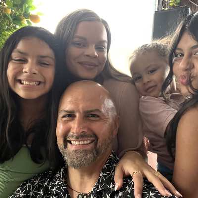 Brian with family